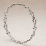 925 Sterling Silver Adjustable Supple 2 in 1 Ring & Bracelet Convertible KASS/115