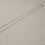 925 Silver Twisted Minimal Anklet PYSS/726