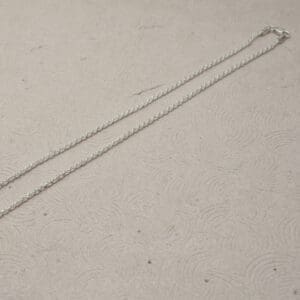 925 Silver Twisted Minimal Anklet PYSS/726