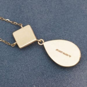 18 Kt Yellow Gold Chain With Pendant CN18/1892