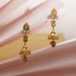 22Kt Yellwo Gold Antique Earrings ER22/1424