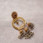 22Kt Gold Hoop Jhumka CB22/4