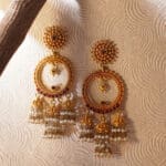 22Kt Gold Hoop Jhumka CB22/4