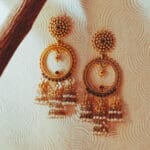 22Kt Gold Hoop Jhumka CB22/4