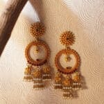 22Kt Gold Hoop Jhumka CB22/4