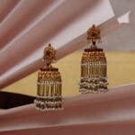 22kt Gold Pearl Jhumka JH22/154