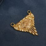 18Kt Yellow Gold Pendant for Mangalsutra PD18/46