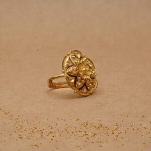 22Kt Yellow Gold Ring for Wedding RL22/2377