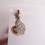 18 Kt Yellow Gold with Diamond Pendant LC18/333