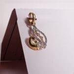 18 Kt Yellow Gold with Diamond Pendant LC18/333