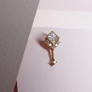 18 KT Gold Pandant For her LC18/478
