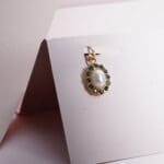 18Kt Gold Pearl Pendant For Her LC18/463