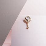 18 KT Gold Pandant For her LC18/478