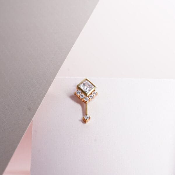 18 KT Gold Pandant For her LC18/478