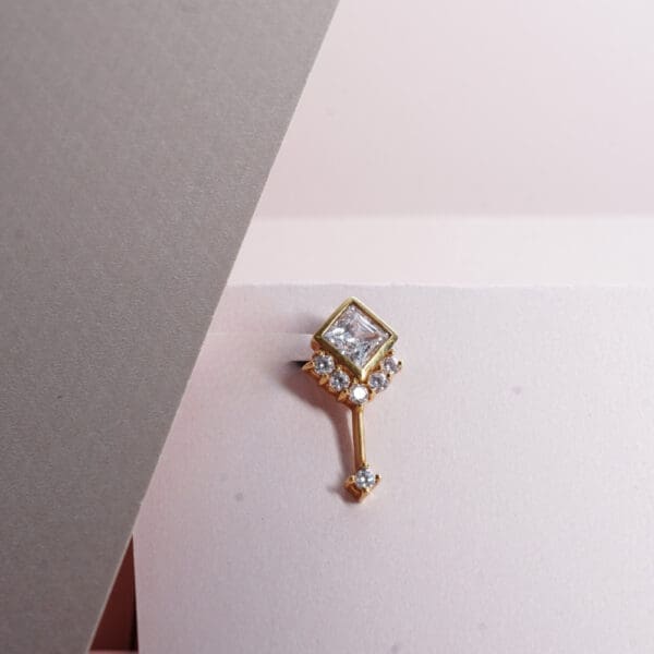 18 KT Gold Pandant For her LC18/478