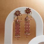 18Kt GOLD POLKI / KUNDAN EARRINGS PKE18/36 18Kt GOLD POLKI / KUNDAN EARRINGS PKE18/36