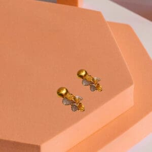 22Kt Gold Stud Earrings ER22/1324