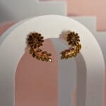 18kt Gold Stud Mininal Earrings TP18/156