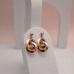 18Kt Gold Itelian Minimal Trending Earrings ER18/781