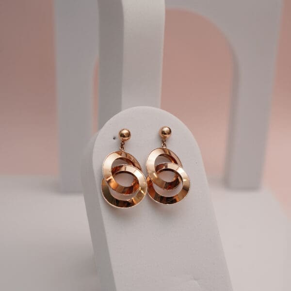 18Kt Gold Itelian Minimal Trending Earrings ER18/781