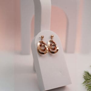 18Kt Gold Itelian Minimal Trending Earrings ER18/781