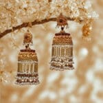 22kt Gold Pearl Jhumka JH22/154