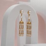 22Kt Gold Pearl Jhumka Earrings for Women ER22/12 | Bridal and Festive Wear