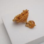22Kt Gold Itelian Jhumka for Wedding ER22/1395 22Kt Gold Itelian Jhumka for Wedding ER22/1395