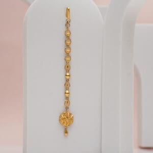 22Kt Gold Yellow Maang Teeka TK22/9