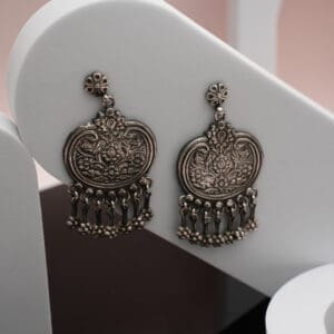 925 Silver Oxidised Earrings JLSS/1 925 Silver Oxidised Earrings JLSS/1