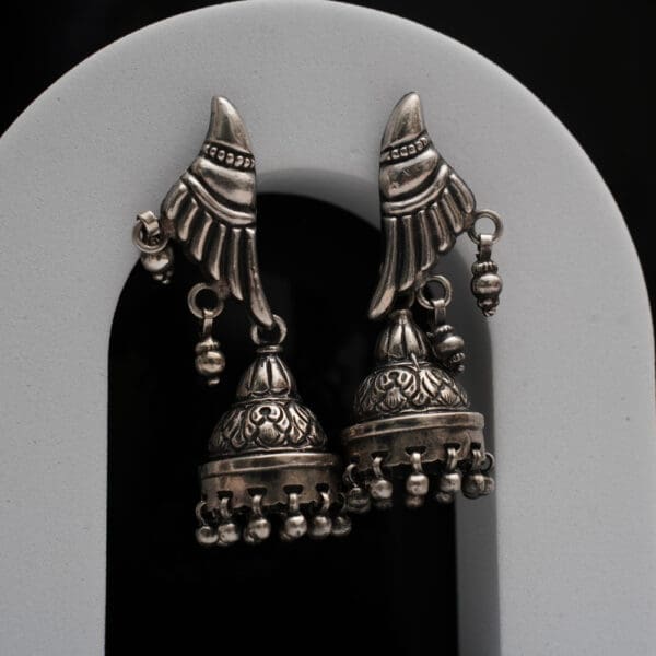 Oxidised 925 Silver Jhumki ERSS/159