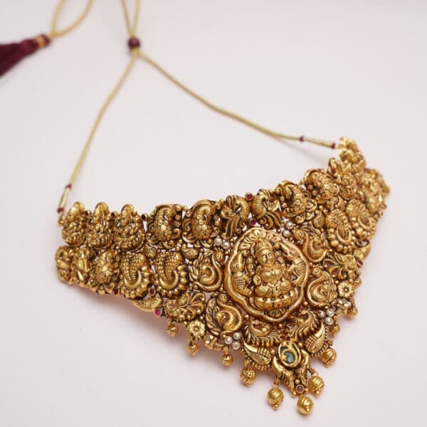 22kt Gold Antique Choker CKR22/37